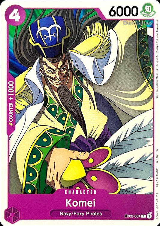 EB02-034 Komei Character Card