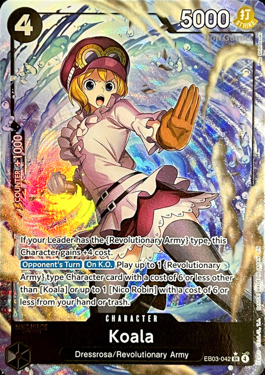EB03-042 Koala Character Card Alternate Art