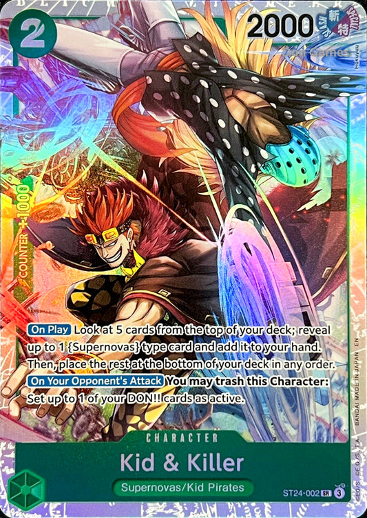 ST24-002 Kid & Killer Character Card