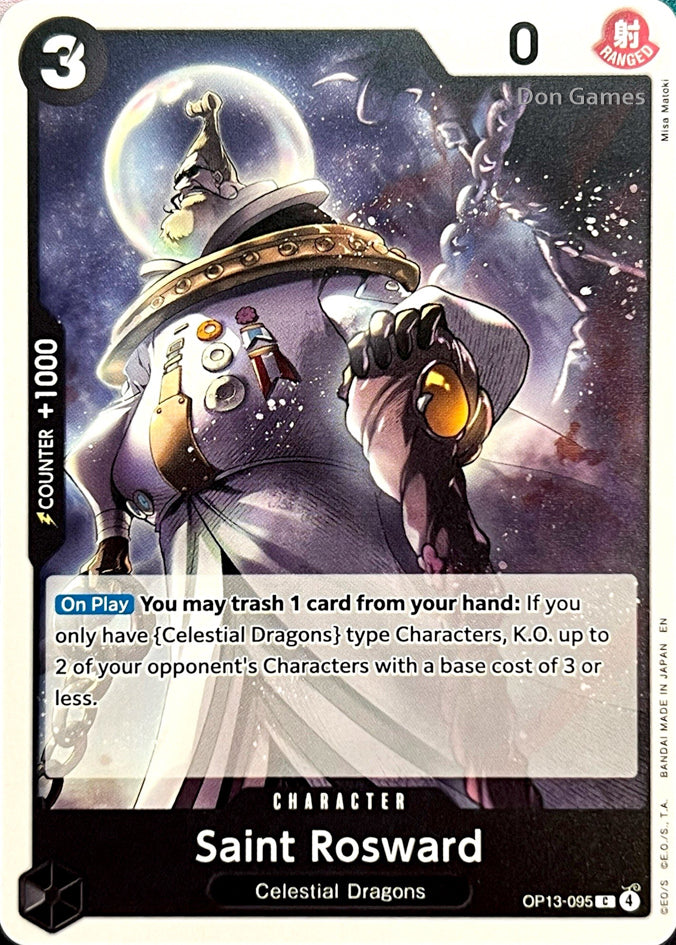 OP13-095 Saint Rosward Character Card