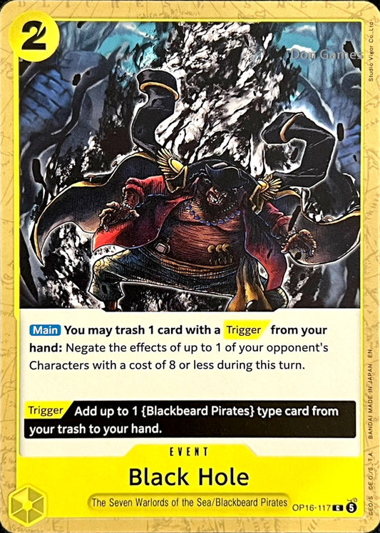 OP16-117 Black Hole Event Card