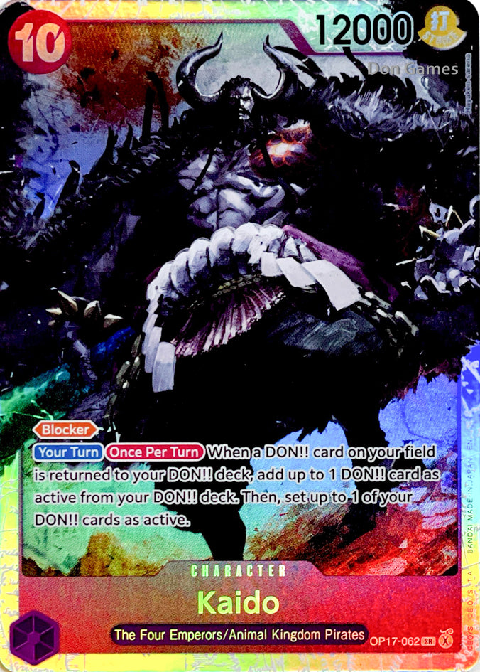 OP17-062 Kaido Character Card
