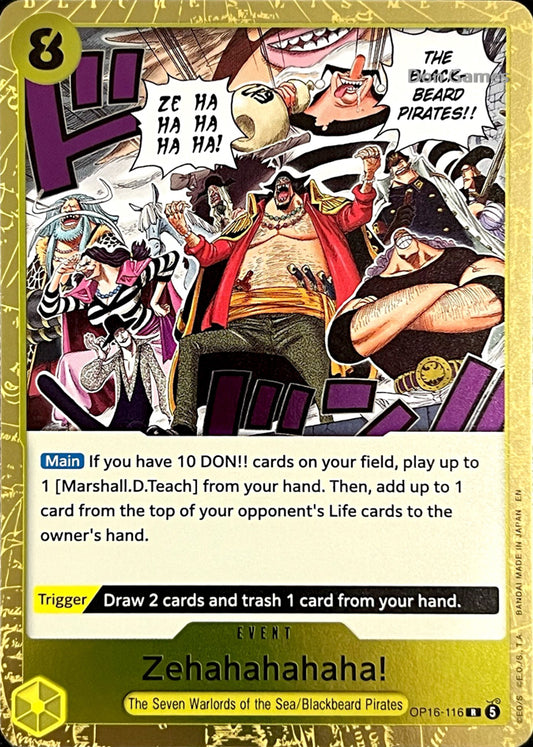 OP16-116 Zehahahahaha! Event Card