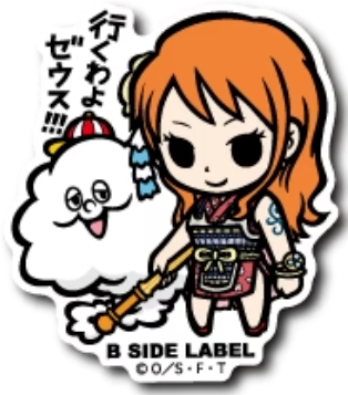 B-Side Label Sticker Nami Ver. 1 – Don Games