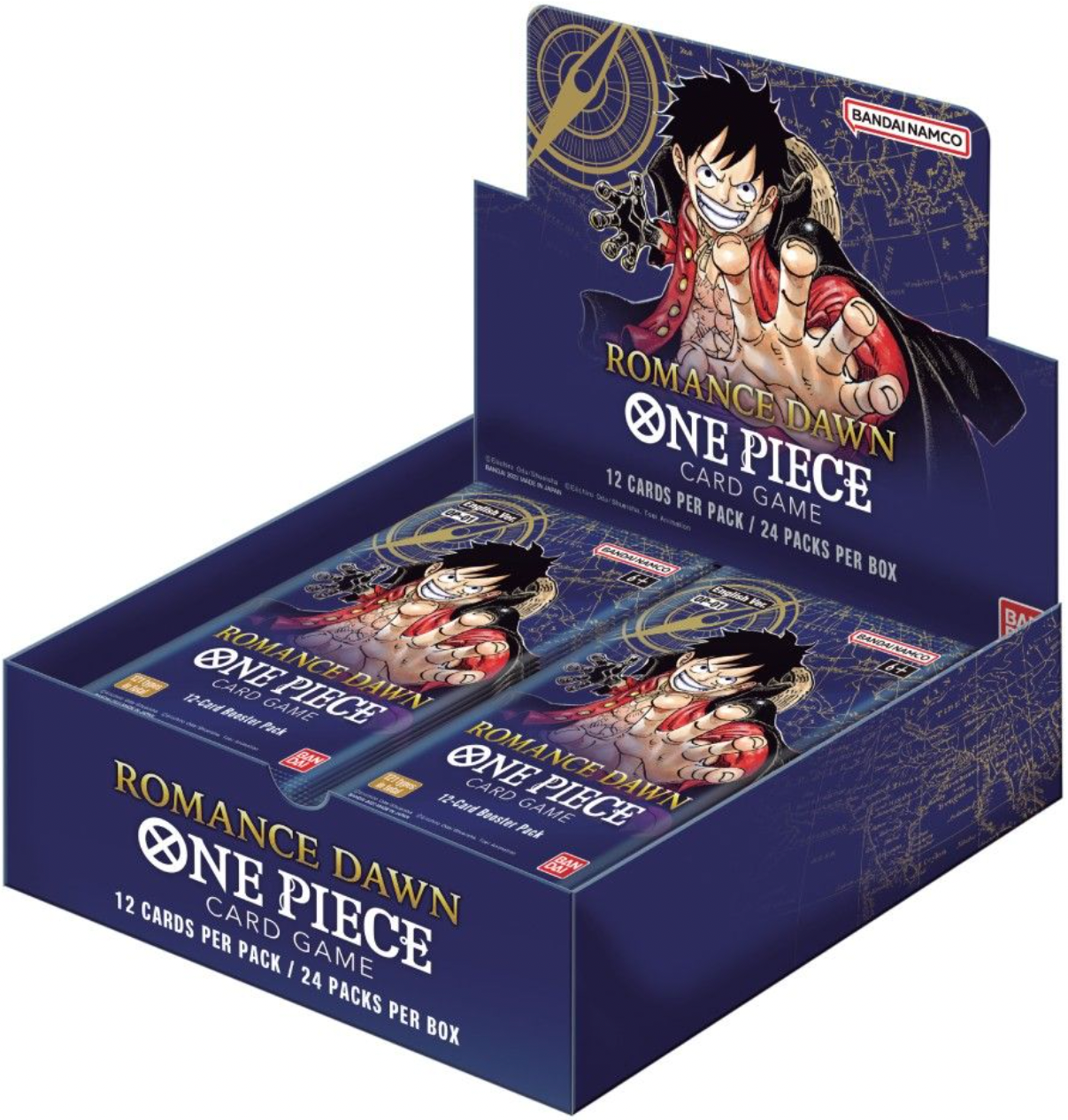 OP01 Romance Dawn Booster Box Blue Bottom