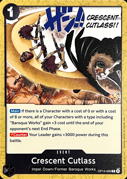 OP14-098 Crescent Cutlass Event Card