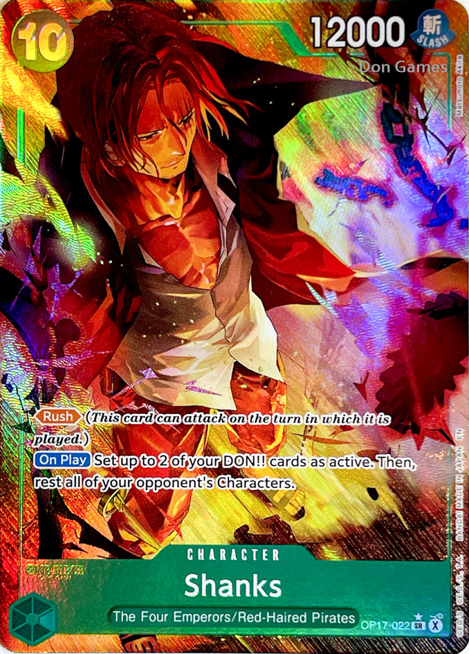OP17-022 Shanks Character Card Alternate Art