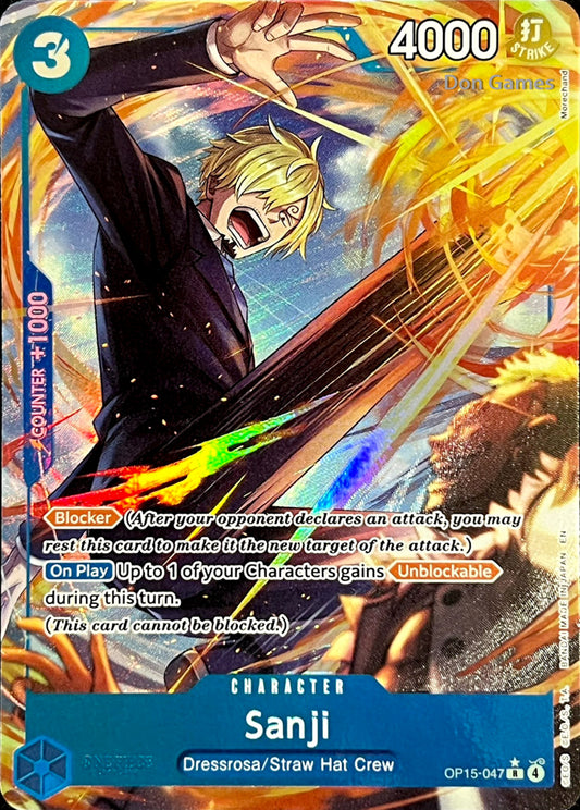 OP15-047 Sanji Character Card Alternate Art