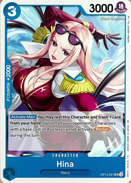OP12-051 Hina Character Card