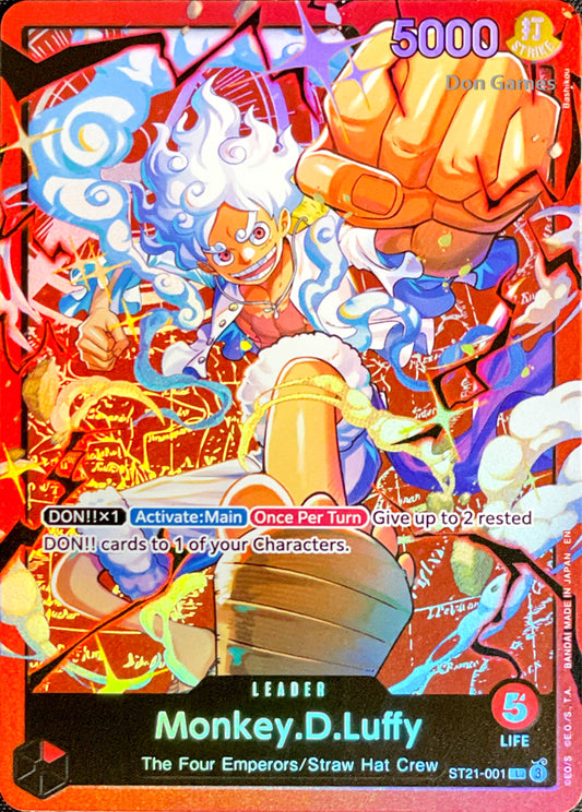 ST21-001 Monkey. D. Luffy Leader Card Alternate Art (ST-31)