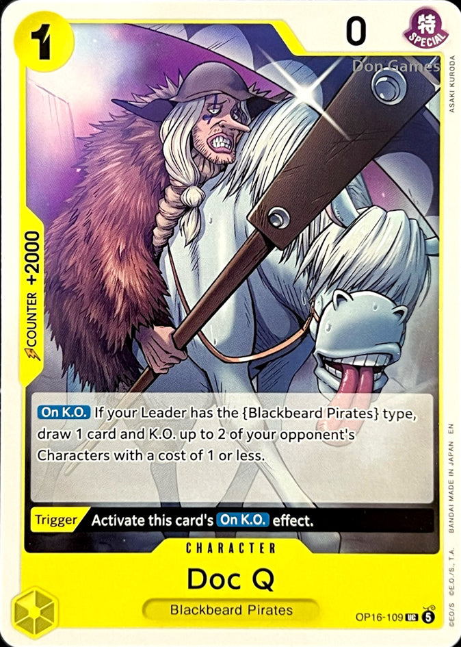OP16-109 Doc Q Character Card