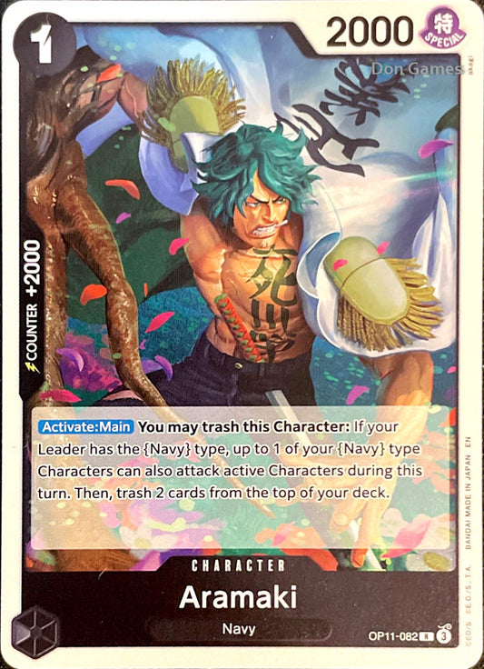 OP11-082 Aramaki Character Card