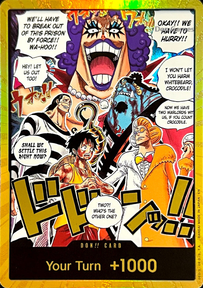 Don [OP-16] Impel Down Alternate Art Gold Foil