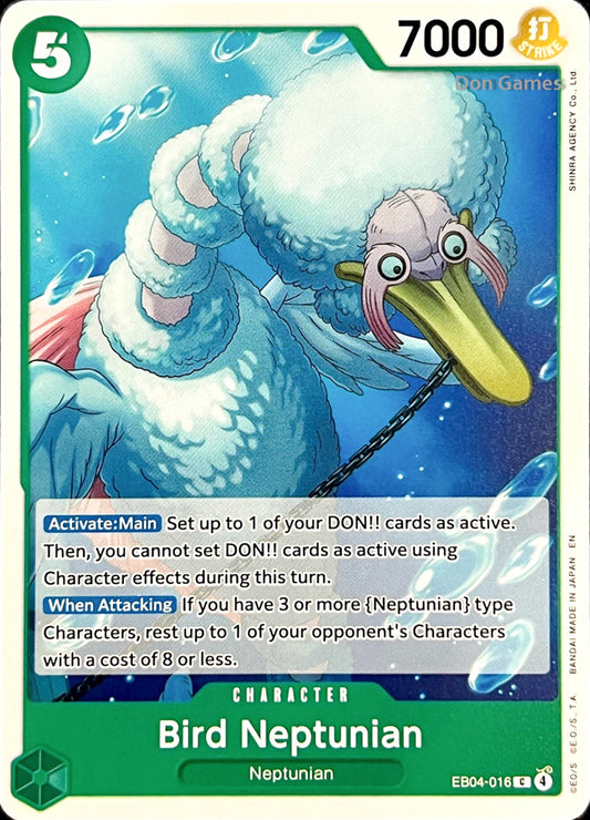 EB04-016 Bird Neptunian Character Card