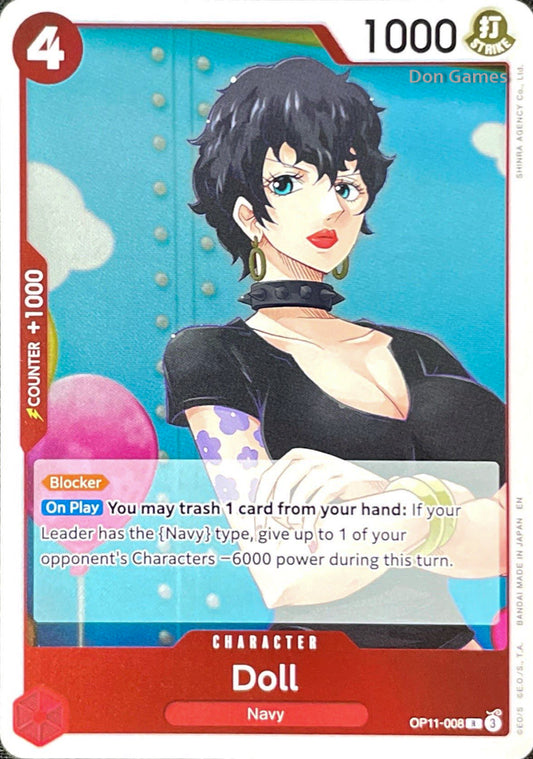 OP11-008 Doll Character Card