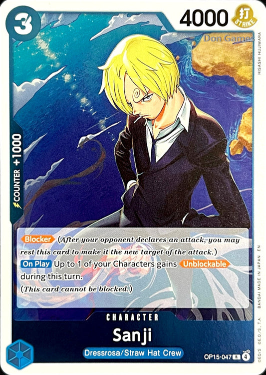 OP15-047 Sanji Character Card