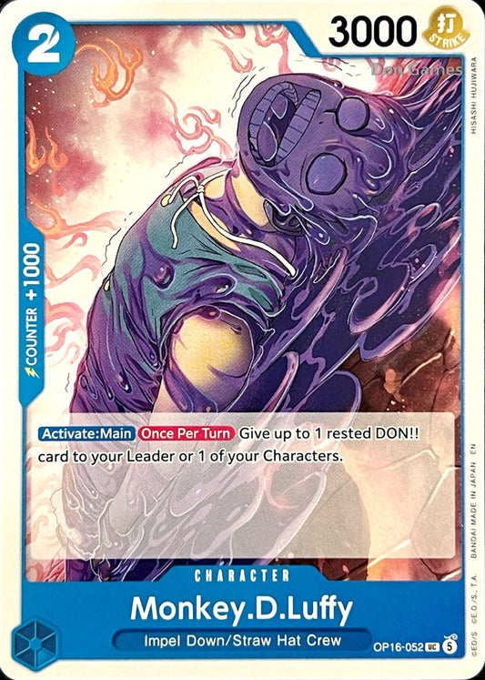 OP16-052 Monkey. D. Luffy Character Card