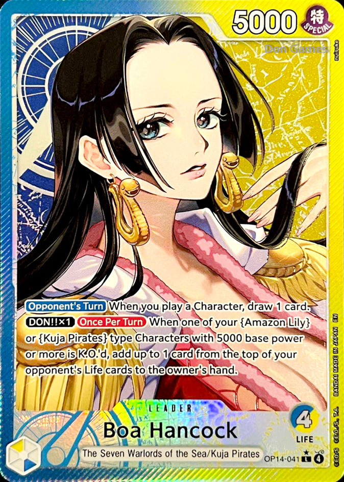 OP14-041 Boa Hancock Leader Card Alternate Art