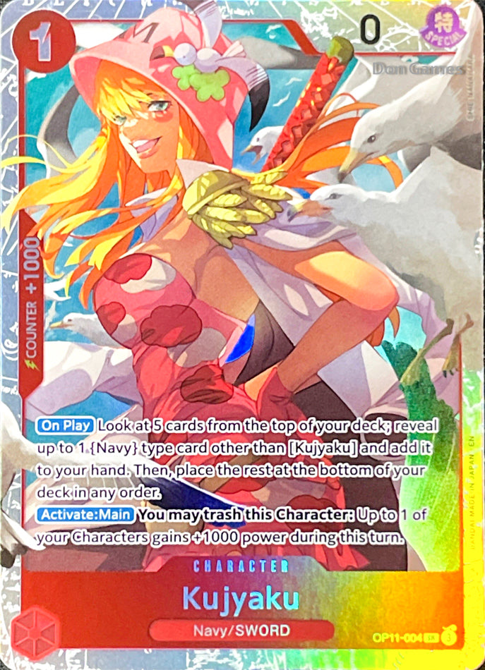 OP11-004 Kujyaku Character Card