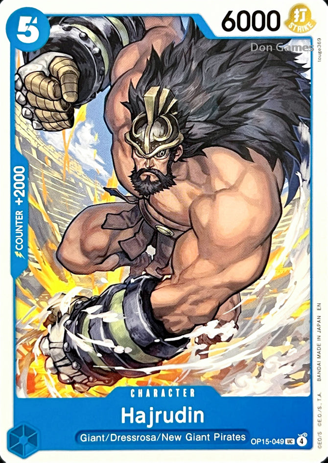 OP15-049 Hajrudin Character Card