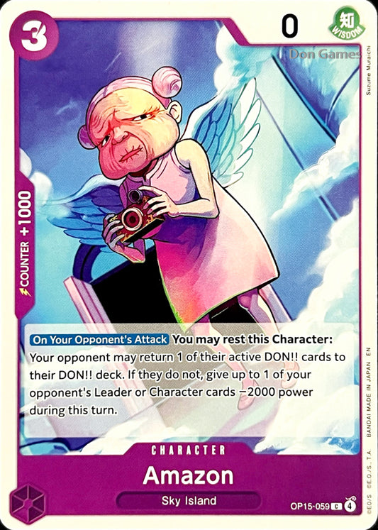 OP15-059 Amazon Character Card