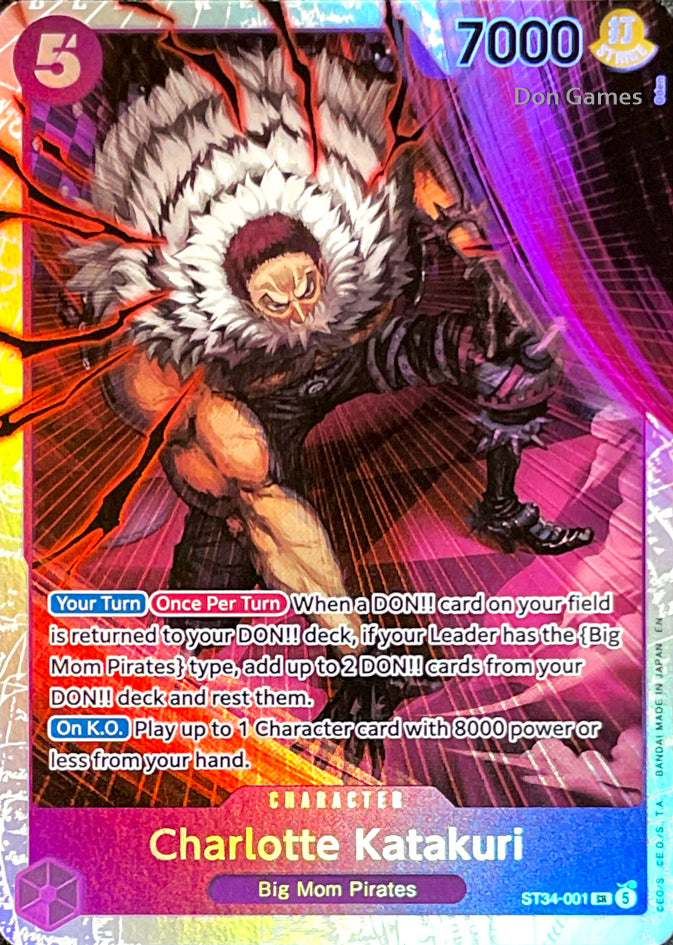 ST34-001 Charlotte Katakuri Character Card