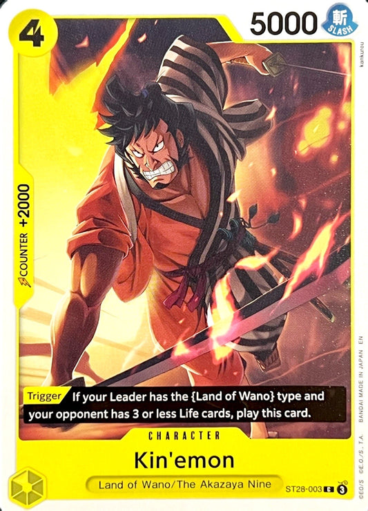 ST28-003 Kin'emon Character Card