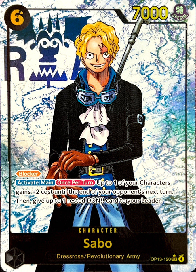 OP13-120 Sabo Character Card Alternate Art