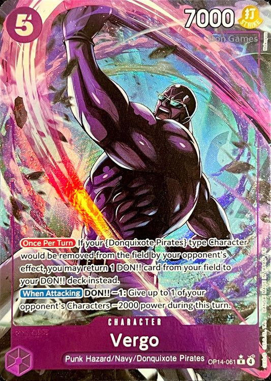 OP14-061 Vergo Character Card Alternate Art