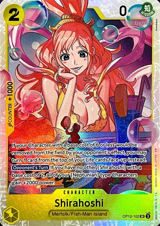 OP12-102 Shirahoshi Character Card