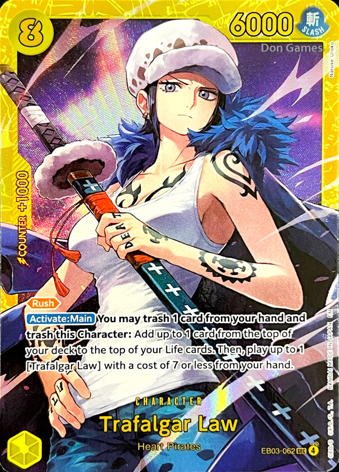 EB03-062 Trafalgar Law Character Card