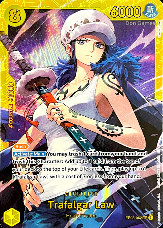 EB03-062 Trafalgar Law Character Card