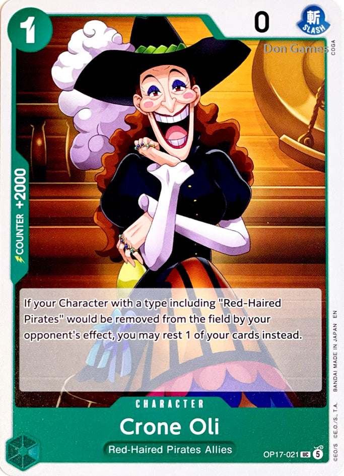 OP17-021 Crone Oli Character Card