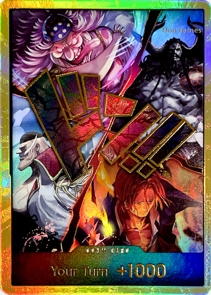 Don [OP-17] The Four Emperors Alternate Art Gold Don