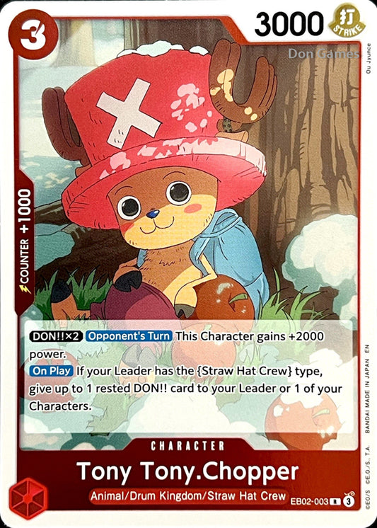 EB02-003 Tony Tony. Chopper Character Card