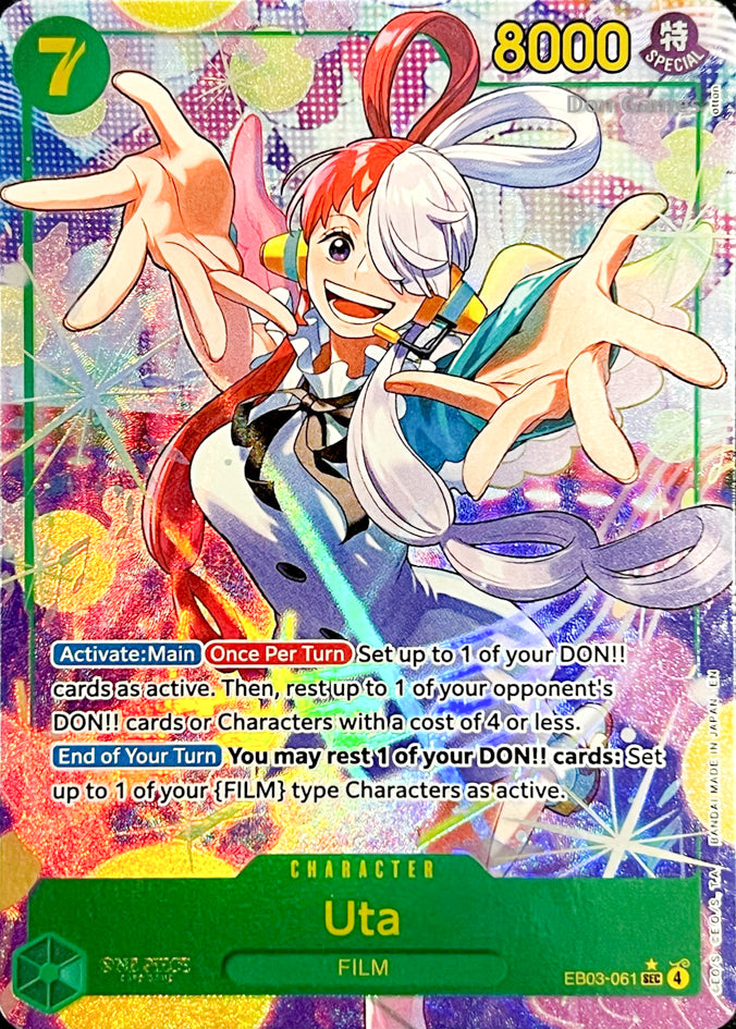 EB03-061 Uta Character Card Alternate Art