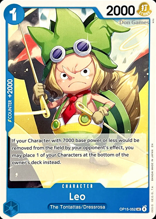 OP15-052 Leo Character Card