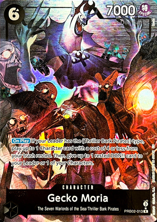 PRB02-013 Gecko Moria Character Card Alternate Art