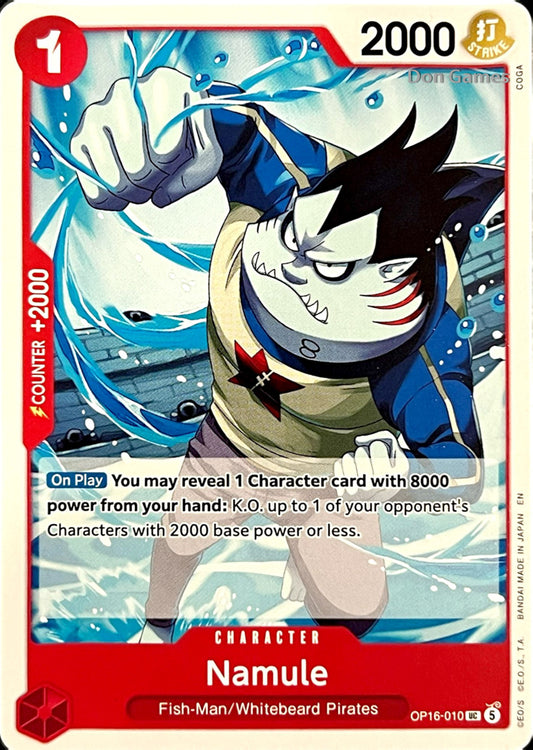 OP16-010 Namule Character Card