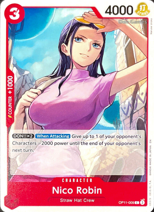 OP11-009 Nico Robin Character Card