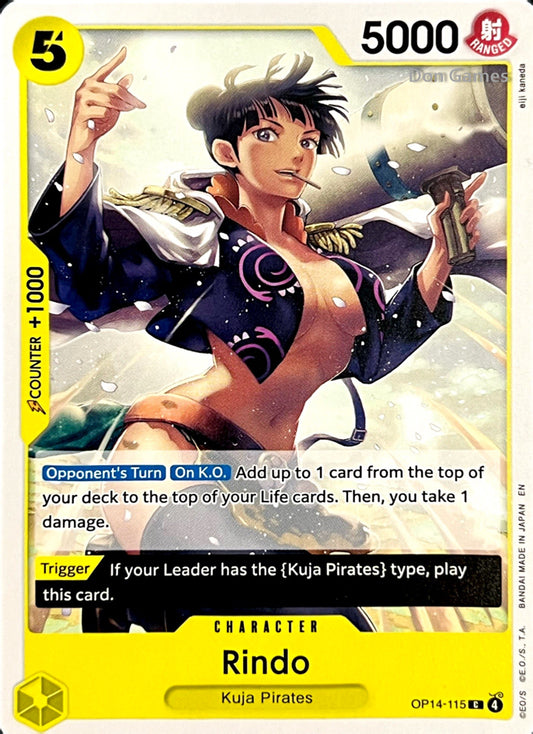 OP14-115 Rindo Character Card