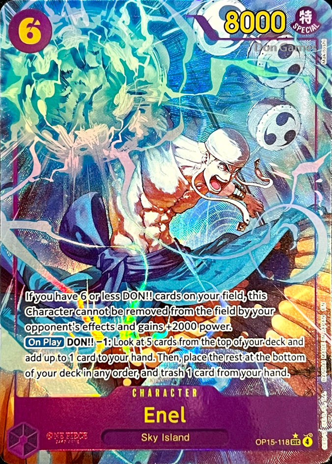 OP15-118 Enel Character Card Alternate Art