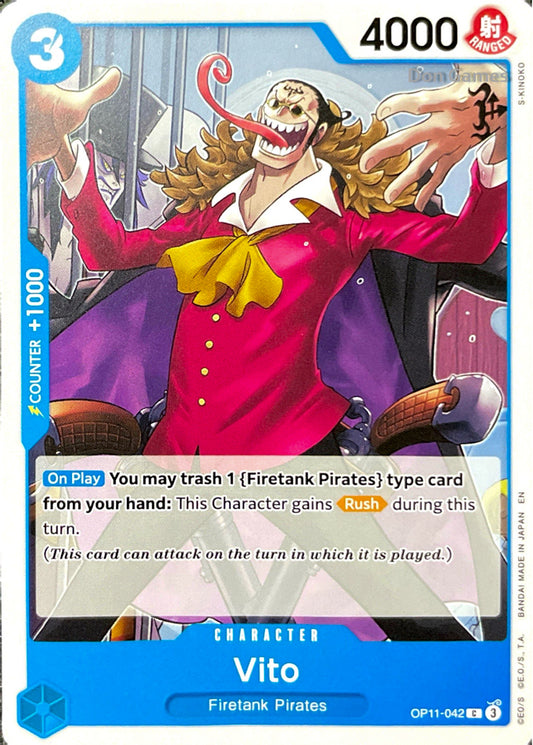 OP11-042 Vito Character Card
