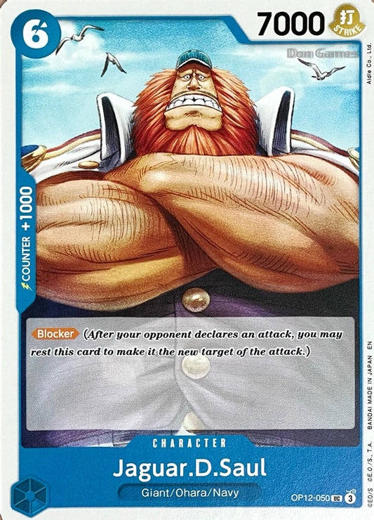 OP12-050 Jaguar. D. Saul Character Card