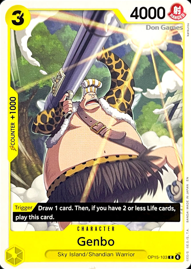 OP15-103 Genbo Character Card