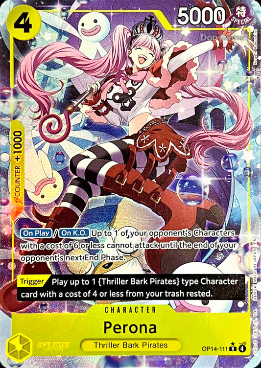 OP14-111 Perona Character Card Alternate Art