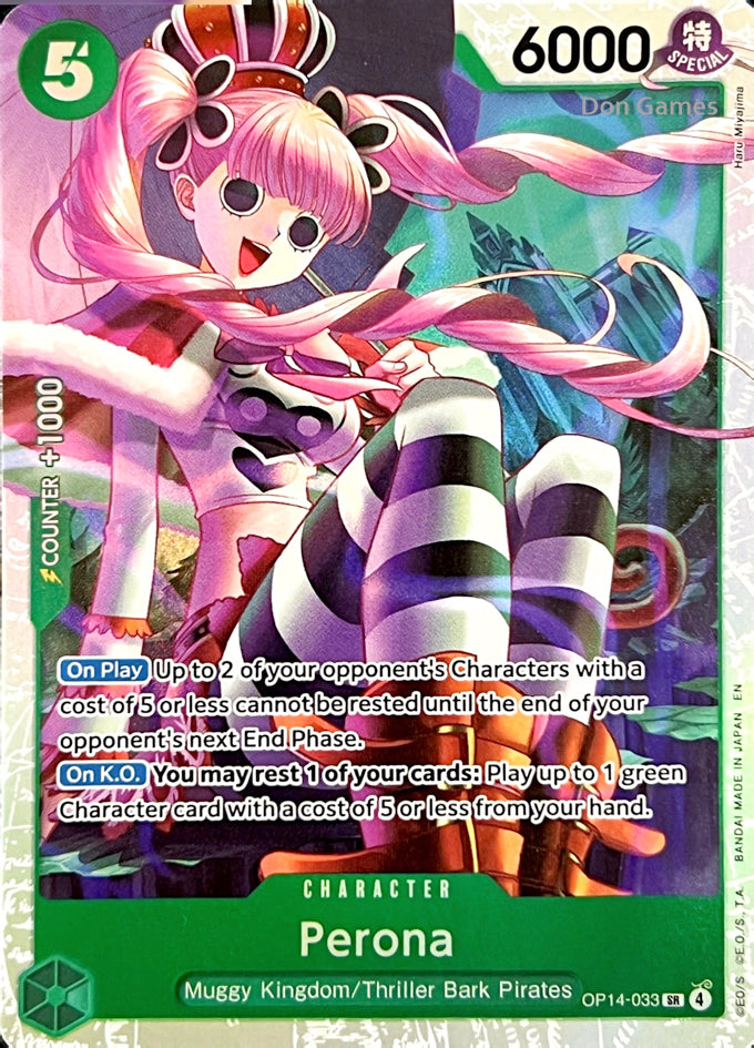 OP14-033 Perona Character Card