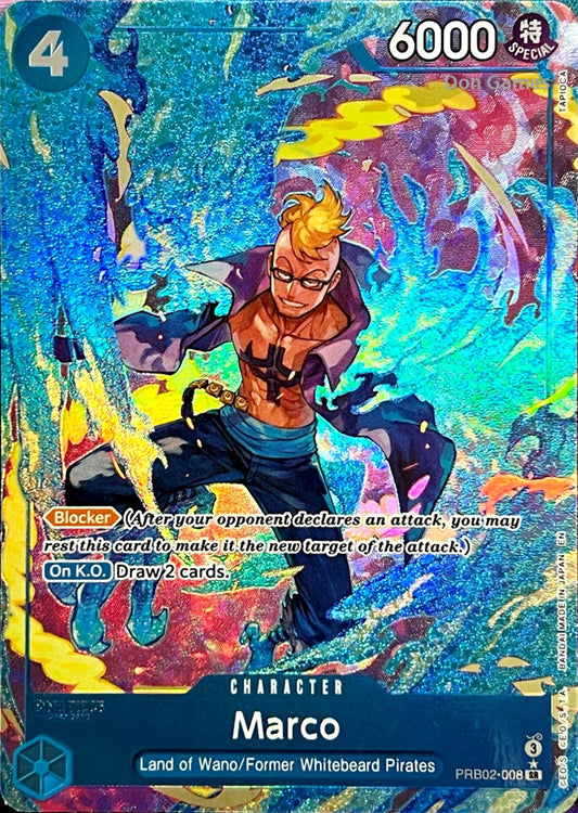PRB02-008 Marco Character Card Alternate Art