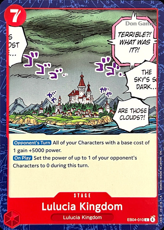 EB04-010 Lulucia Kingdom Stage Card