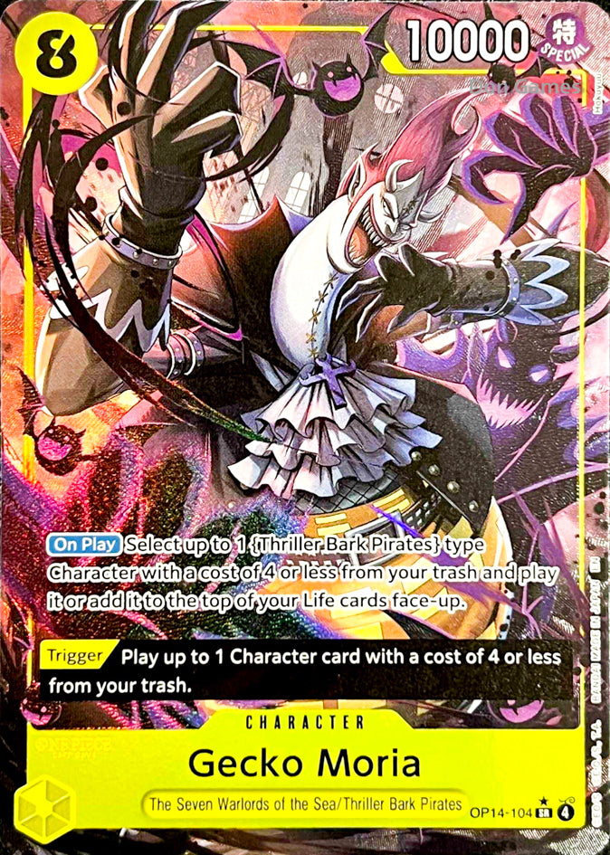 OP14-104 Gecko Moria Character Card Alternate Art